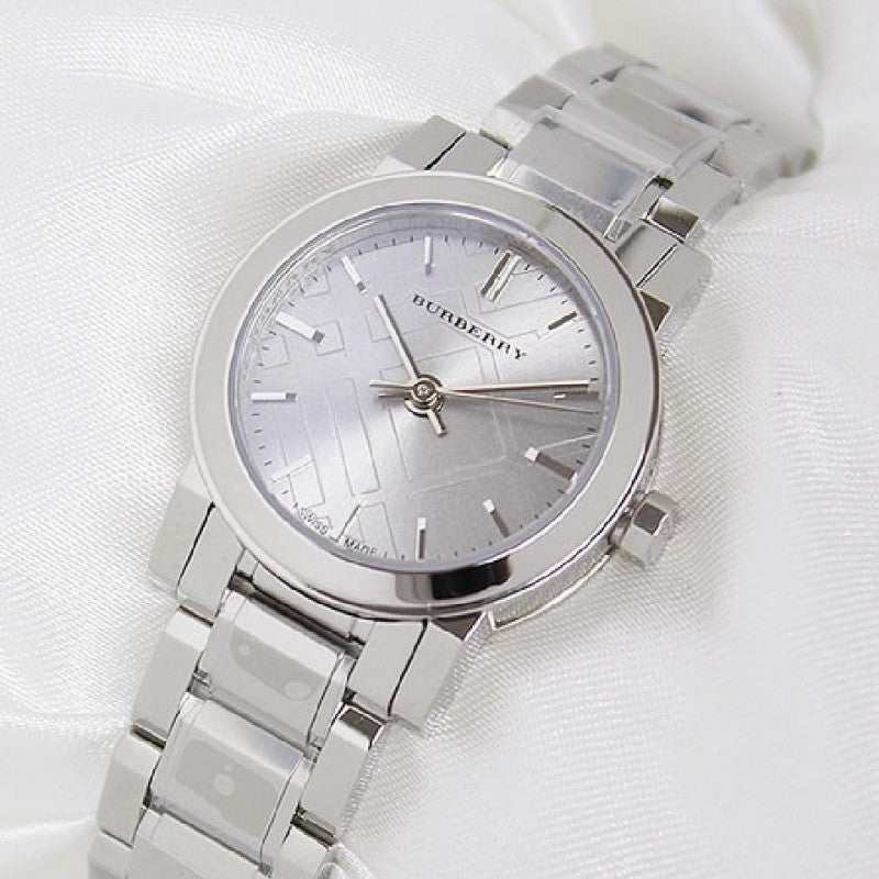 Burberry The City Silver Dial Silver Steel Strap Watch for Women - BU9200 Buy Now By Burberry