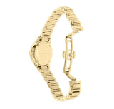 Shop Burberry The Classic Champagne Dial Gold Steel Strap Watch for Women - BU10109 in USA