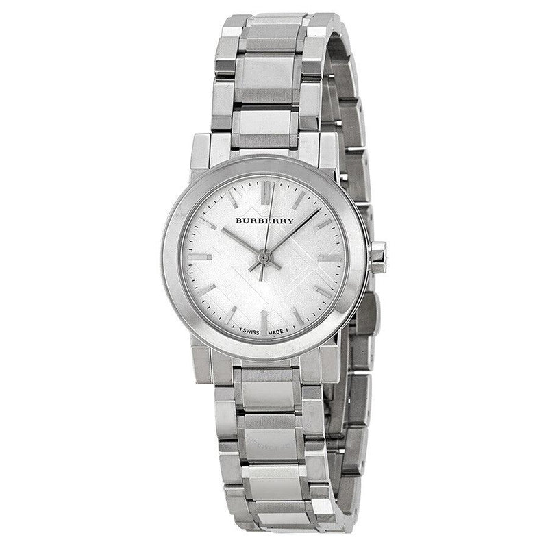 Burberry The City Silver Dial Silver Steel Strap Watch for Women - BU9200 Buy Now By Burberry