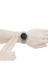 Emporio Armani Luigi Chronograph Black Dial Silver Mesh Bracelet Watch For Men - AR1811 Buy Now By Emporio Armani