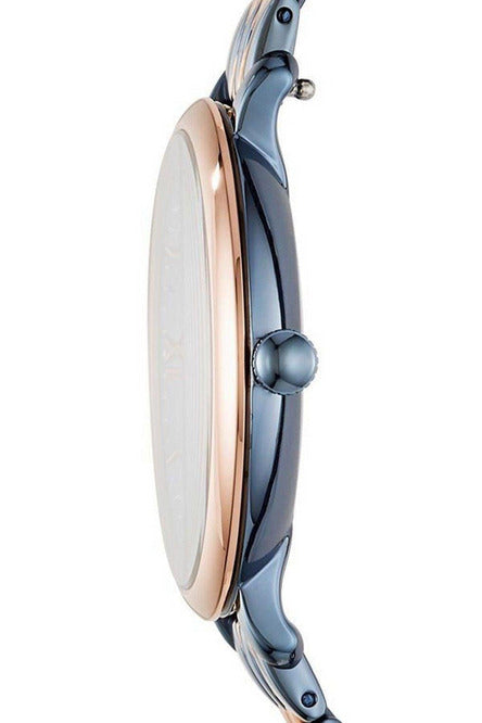 Fossil Jaqueline Grey Dial Two Tone Steel Strap Watch for Women - ES4321 Buy Now By Fossil