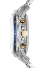 Fossil Grant Sport Automatic Skeleton Blue Dial Two Tone Steel Strap Watch for Men - ME3141 Buy Now By Fossil