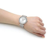 Michael Kors Darci Silver Dial Silver Stainless Steel Strap Watch for Women - MK3190 Buy Now By Michael Kors