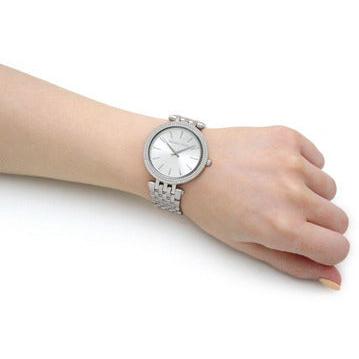 Michael Kors Darci Silver Dial Silver Stainless Steel Strap Watch for Women - MK3190 Buy Now By Michael Kors