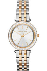 Michael Kors Darci White Dial Two Tone Steel Strap Watch for Women - MK3323 Buy Now By Michael Kors