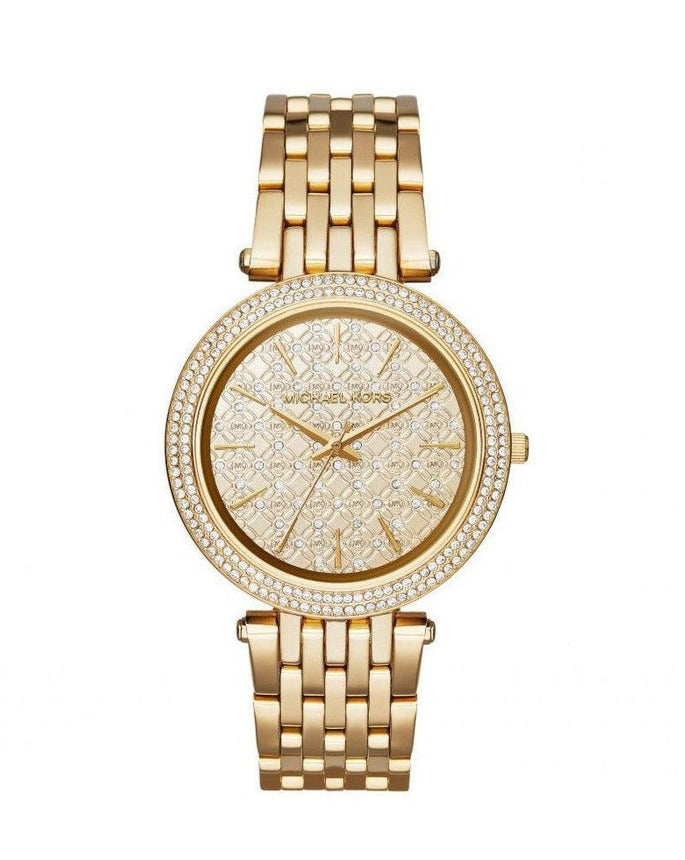 Michael Kors Darci Gold Dial Gold Steel Strap Watch for Women - MK3398 Buy Now By Michael Kors
