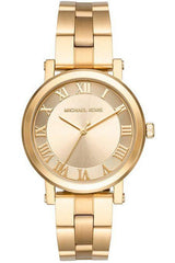 Michael Kors Norie Gold Dial Gold Steel Strap Watch for Women - MK3560 Buy Now By Michael Kors