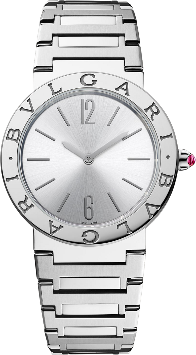 Bvlgari Bvlgari Lady Silver Dial Silver Steel Strap Watch for Women - BVLGARI103575