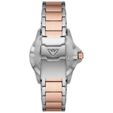 Emporio Armani Sea Explorer GMT Quartz White Dial Two Tone Steel Strap Watch For Men - AR11591 Buy Now By Emporio Armani