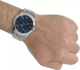 Emporio Armani Valente Chronograph Blue Dial Silver Steel Strap Watch For Men - AR1789 Buy Now By Emporio Armani