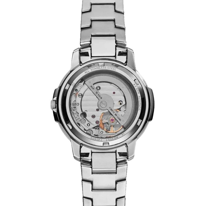 Fossil Architect Automatic Silver Dial Silver Steel Strap Watch for Women - ME3057 Buy Now By Fossil