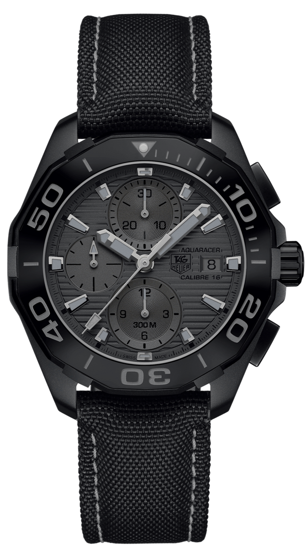 Tag Heuer Aquaracer Titanium Grey Dial Watch for Men - CAY218B.FC6370
