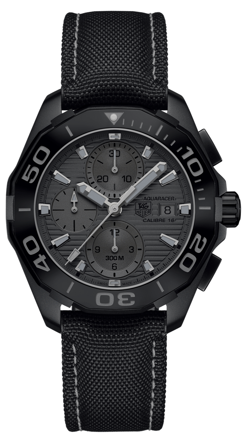 Tag Heuer Aquaracer Titanium Grey Dial Watch for Men - CAY218B.FC6370 Buy Now By Tag Heuer