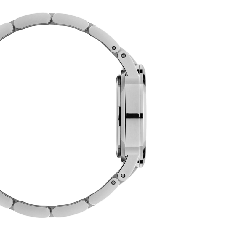 Daniel Wellington Iconic Link Unitone Silver Dial Silver Steel Strap Watch For Women - DW00100402 Buy Now By Daniel Wellington