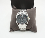 Shop Bulova Classic Collection Multifunction Grey Dial Silver Steel Strap Watch for Men - 96C148 in USA