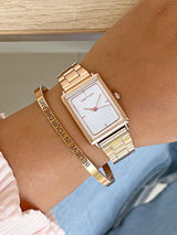 Michael Kors Lake Quartz White Dial Rose Gold Steel Strap Watch For Women - MK3645 Buy Now By Michael Kors