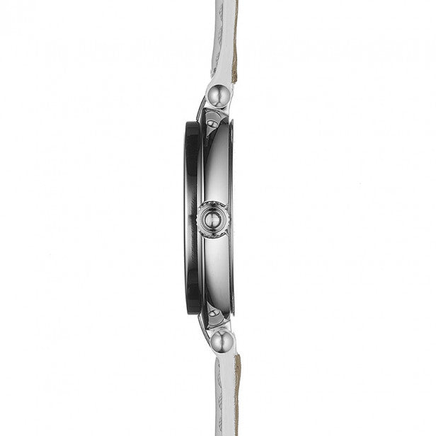 Tissot T Trend Flamingo Valentines Mother of Pearl White Dial White Leather Strap Watch For Women - T094.210.16.111.01 Buy Now By Tissot