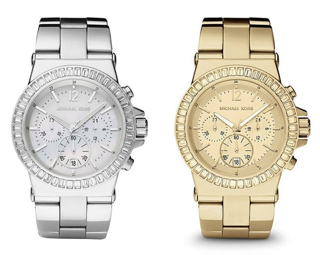 Michael Kors Dylan Quartz Gold Dial Gold Steel Strap Watch For Women - MK5861 Buy Now By Michael Kors