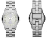 Shop Marc Jacobs Baby Dave Silver Dial Silver Steel Strap Watch for Women - MBM3234 in USA