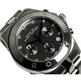 Marc Jacobs Blade Chronograph Black Dial Black Steel Strap Watch for Women - MBM3103 Buy Now By Marc Jacobs