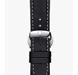 Tissot Gentleman Powermatic 80 Silicium Black Dial Black Leather Strap Watch For Men - T127.407.16.051.00 Buy Now By Tissot