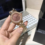 Marc Jacobs Marci Crystals Rose Gold Dial Rose Gold Steel Strap Watch for Women - MBM3192 Buy Now By Marc Jacobs