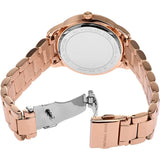 Michael Kors Tibby Multifunction Crystals Maroon Dial Rose Gold Steel Strap Watch for Women - MK4685 Buy Now By Michael Kors