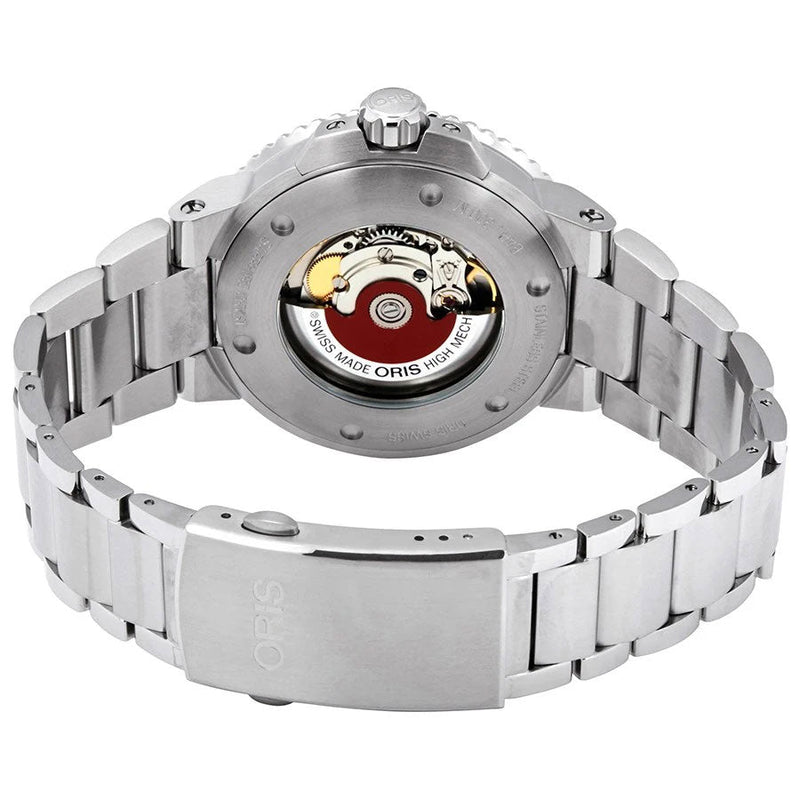 Oris Aquis Date Relief Grey Dial Silver Steel Strap Watch for Men - 0173377304153-0782405PEB Buy Now By Oris