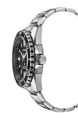 Citizen Promaster Diver Chronograph Black Dial Silver Steel Strap Watch For Men - BN0190-82E Buy Now By Citizen