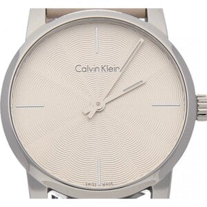 Calvin Klein City White Dial White Leather Strap Watch for Women - K2G231XH Buy Now By Calvin Klein
