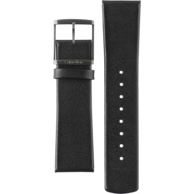 Calvin Klein City Chronograph Grey Dial Black Leather Strap Watch for Men - K2G177C3 Buy Now By Calvin Klein