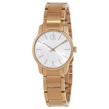 Calvin Klein City White Dial Rose Gold Steel Strap Watch for Men - K2G21646 Buy Now By Calvin Klein