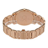 Calvin Klein City White Mother of Pearl Dial Rose Gold Steel Strap Watch for Women - K2G23646 Buy Now By Calvin Klein