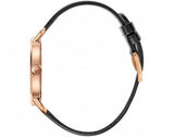 Calvin Klein Even White Dial Black Leather Strap Watch for Women - K7B216C6 Buy Now By Calvin Klein