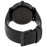 Calvin Klein High Noon Quartz Black Dial Black Leather Strap Watch for Men - K8M214CB Buy Now By Calvin Klein
