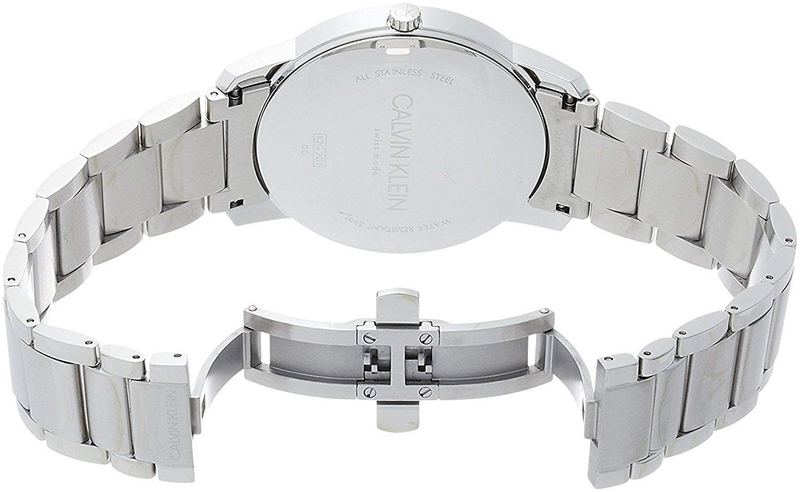 Calvin Klein City Blue Dial Silver Steel Strap Watch for Men - K2G2114N Buy Now By Calvin Klein