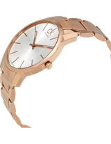 Calvin Klein City White Dial Rose Gold Steel Strap Watch for Men - K2G21646 Buy Now By Calvin Klein