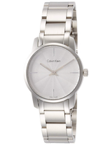 Calvin Klein City White Dial Silver Steel Strap Watch for Women - K2G23146 Buy Now By Calvin Klein