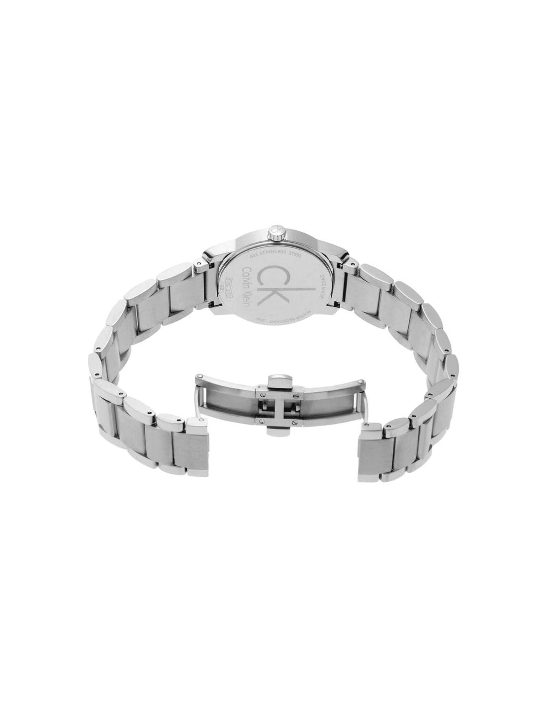 Calvin Klein City Blue Dial Silver Steel Strap Watch for Women - K2G2314N