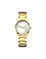 Calvin Klein City White Dial Gold Steel Strap Watch for Women - K2G23546 Buy Now By Calvin Klein