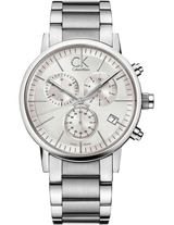 Calvin Klein City White Dial Silver Steel Strap Watch for Men - K2G27146 Buy Now By Calvin Klein