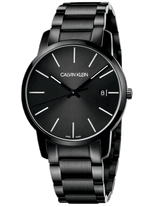 Calvin Klein City Quartz Black Dial Black Steel Strap Watch for Men - K2G2G4B1 Buy Now By Calvin Klein