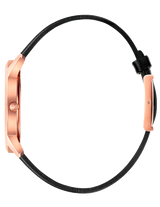 Calvin Klein City Quartz Black Dial Black Leather Strap Watch for Men - K2G2G6CZ Buy Now By Calvin Klein