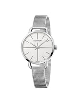 Calvin Klein Even White Dial Silver Mesh Bracelet Watch for Women - K7B23126 Buy Now By Calvin Klein