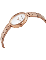 Calvin Klein Authentic White Dial Rose Gold Steel Strap Watch for Women - K8G23646 Buy Now By Calvin Klein