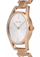 Calvin Klein Dainty White Dial Rose Gold Steel Strap Watch for Women - K7L23646 Buy Now By Calvin Klein