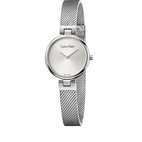 Calvin Klein Authentic White Dial Silver Mesh Bracelet Watch for Women - K8G23126 Buy Now By Calvin Klein