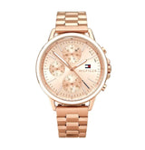 Tommy Hilfiger Carly Rose Gold Dial Rose Gold Steel Strap Watch for Women - 1781788 Buy Now By Tommy Hilfiger