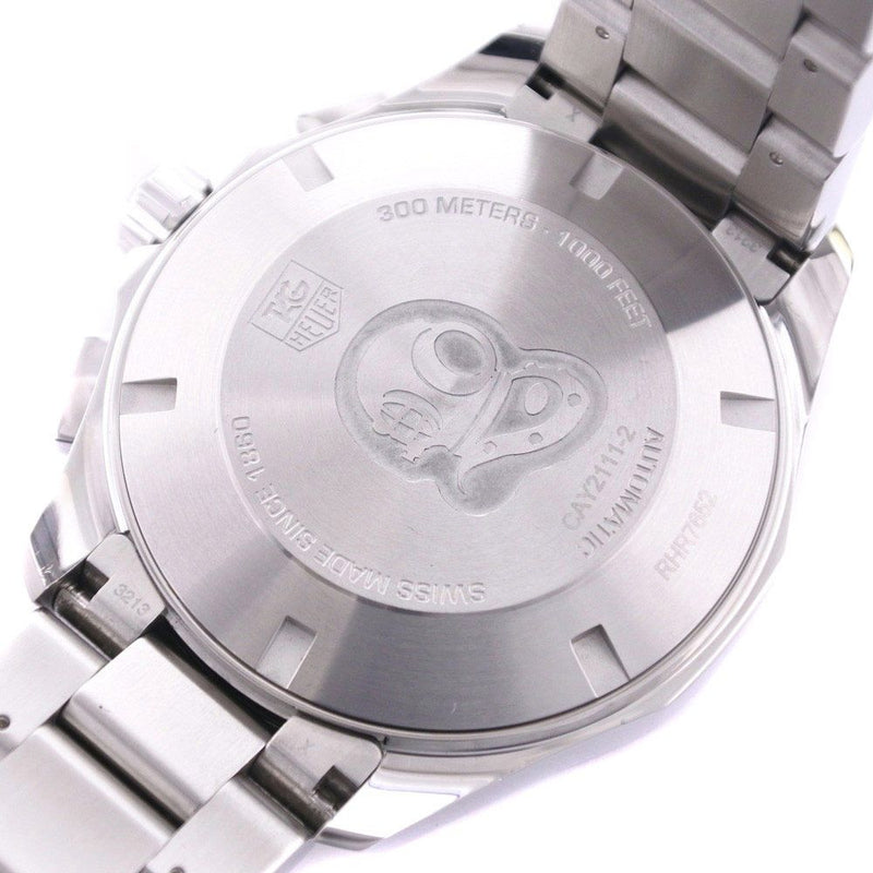 Tag Heuer Aquaracer Caliber 16 Automatic Chronograph White Dial Silver Steel Strap Watch for Men - CAY2111.BA0927 Buy Now By Tag Heuer