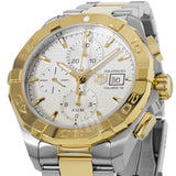 Tag Heuer Aquaracer Caliber 16 Automatic White Dial Two Tone Steel Strap Watch for Men - CAY2121.BB0923 Buy Now By Tag Heuer